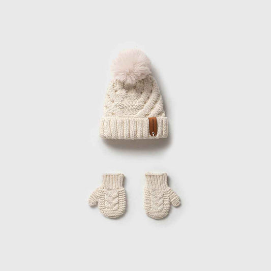 Set cappello e guanti