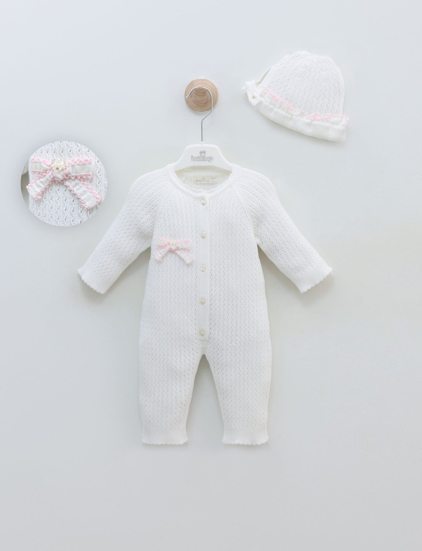 Tutina Neonata con Cappellino Coordinato