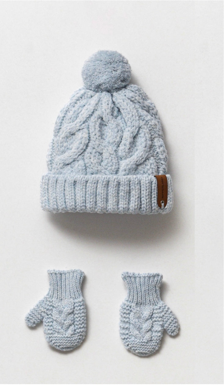 Set cappello e guanti