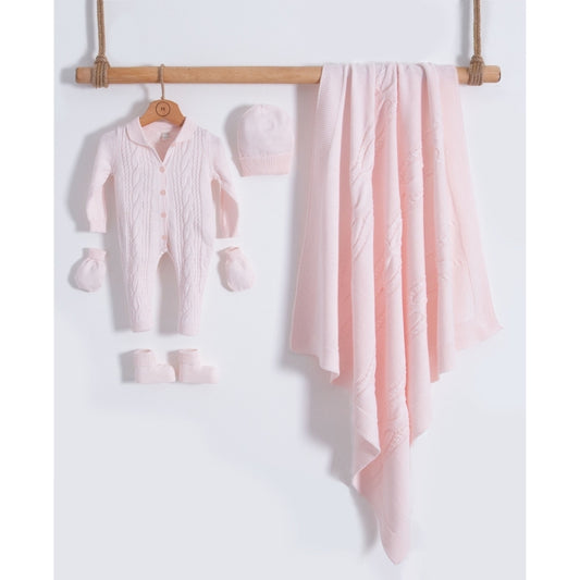 Corredino Nascita Neonata 5 Pezzi 100% Cotone