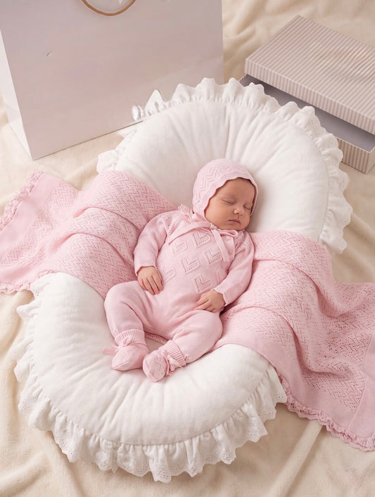 Corredino Nascita Neonata 8 Pezzi 100% Cotone