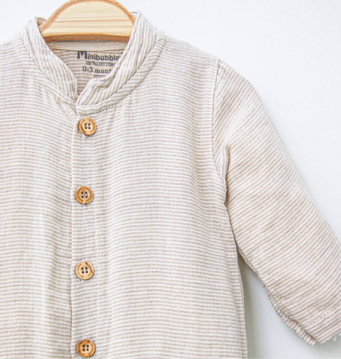 Organic cotton baby onesie