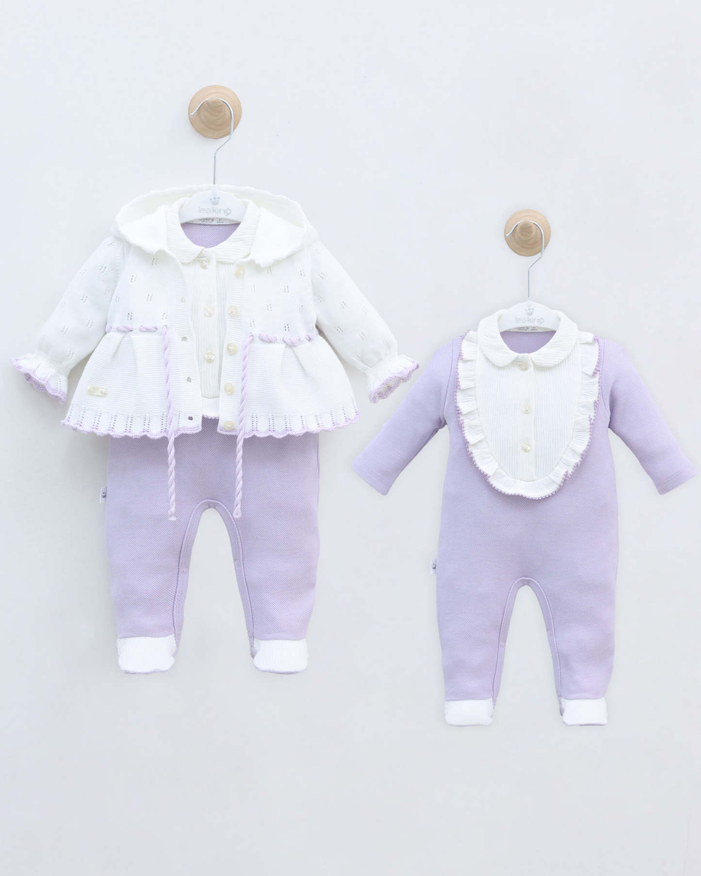 Tutina Con Giacchetto Coordinato 100% Cotone