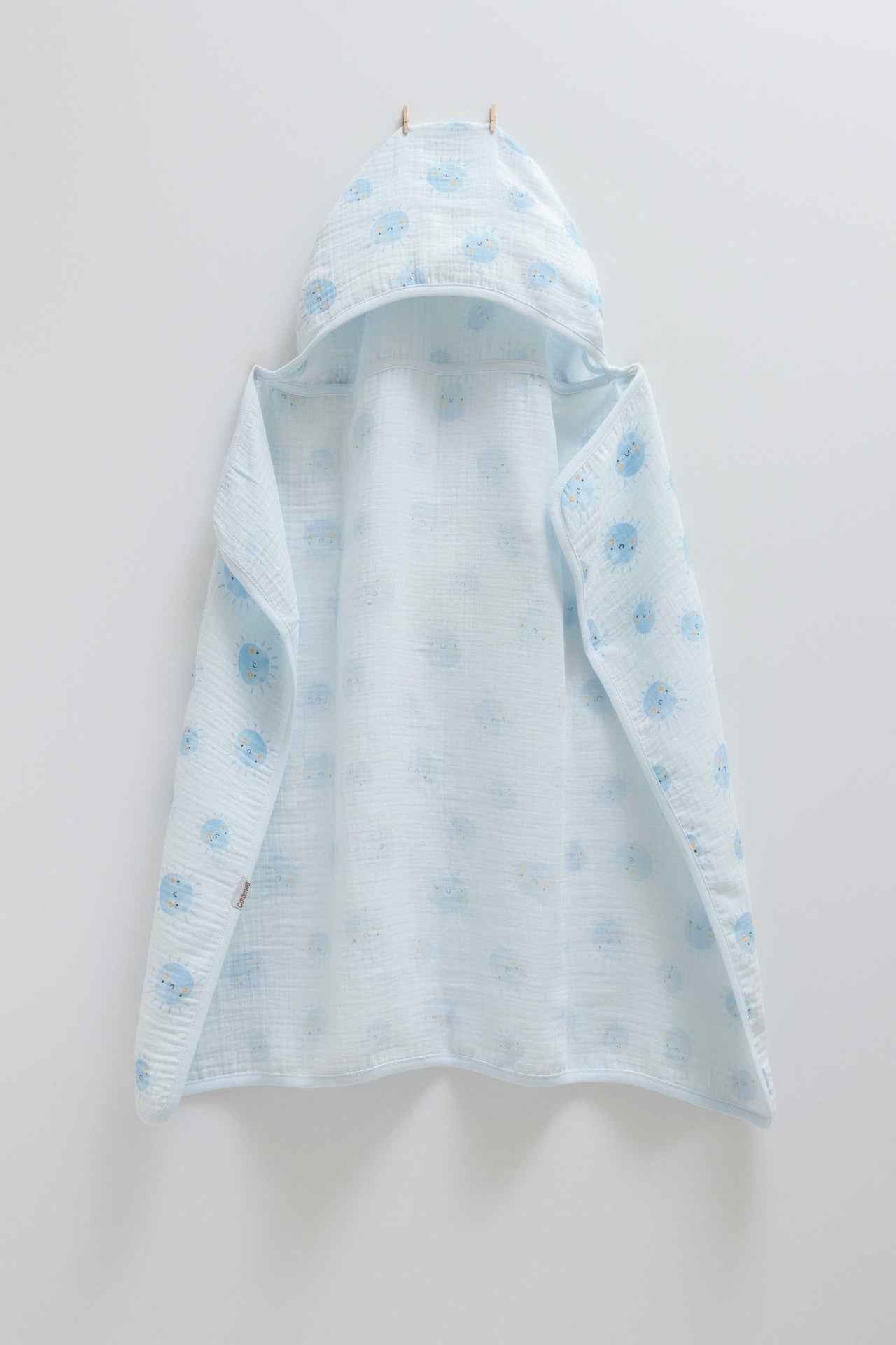 Asciugamano Con Cappuccio 100% mussola di cotone