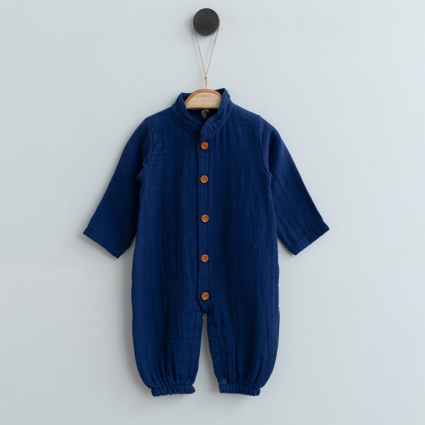 Tutina unisex in mussola di cotone