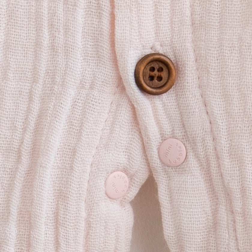 Tutina unisex in mussola di cotone