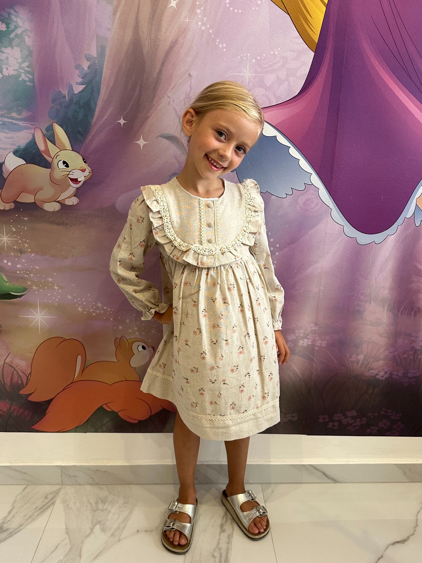 Vestito bambina floreale