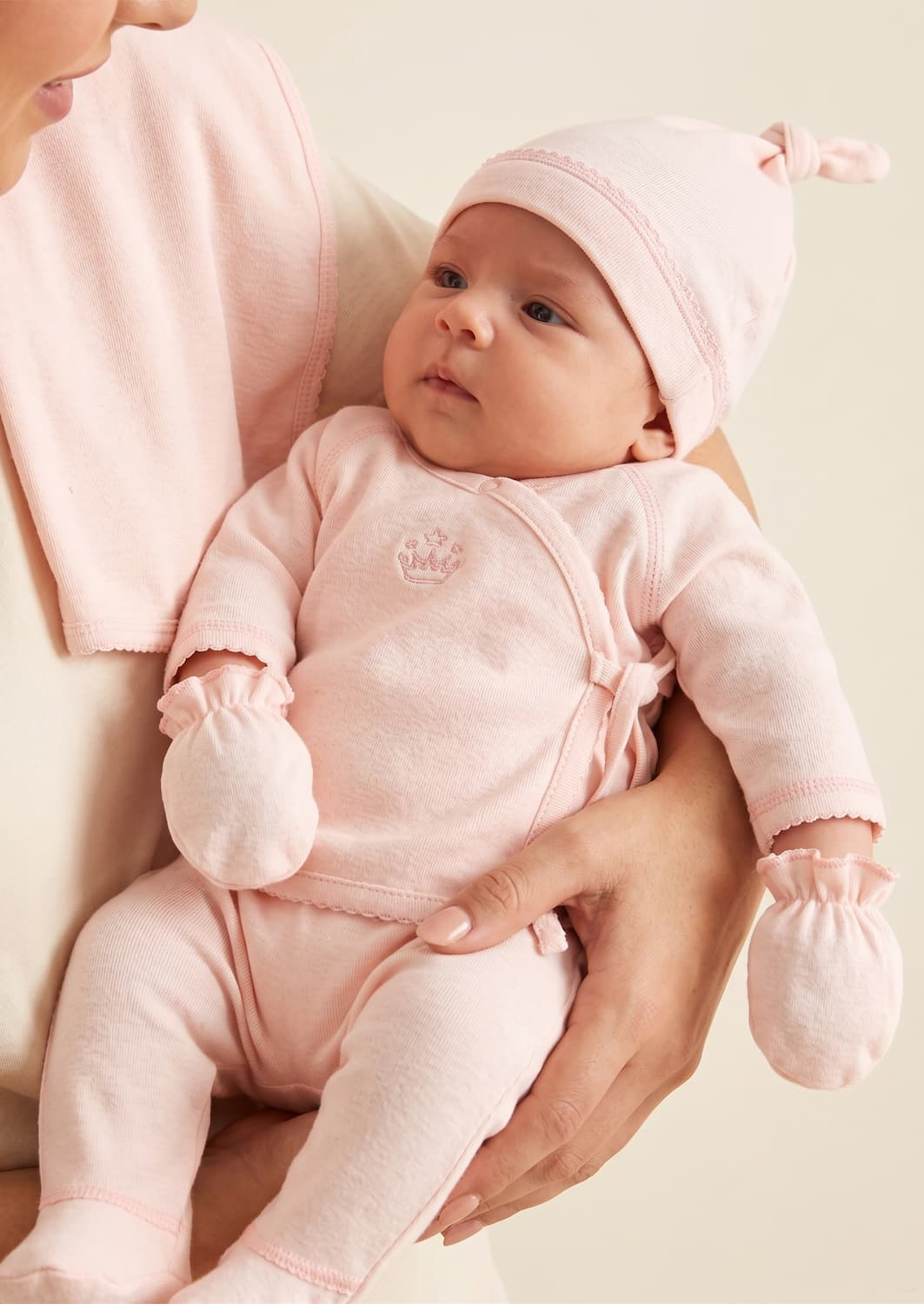 Corredino Nascita Neonata 6 Pezzi 100% Cotone