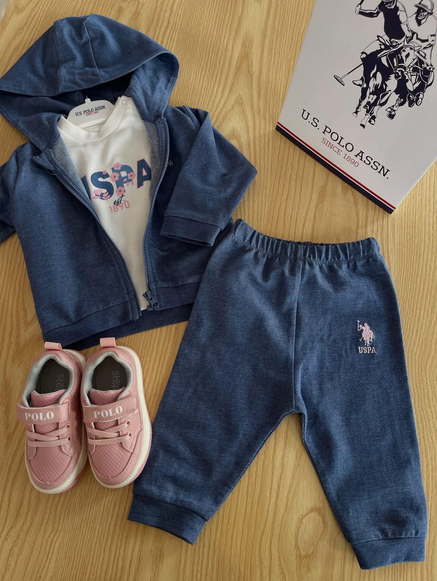 Completo tuta U.S. Polo Assn. 3 pezzi