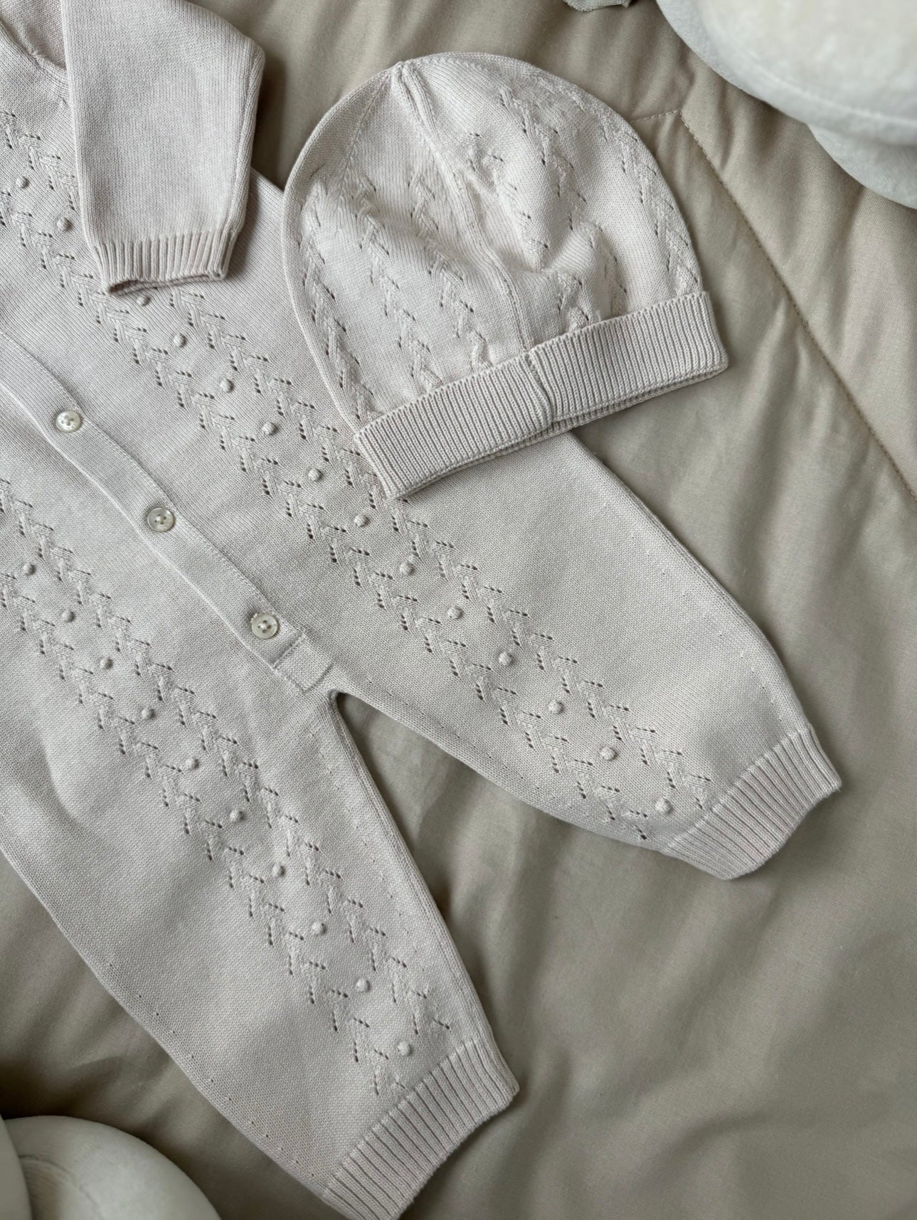 Set Tutina e cappellino per Neonato/a