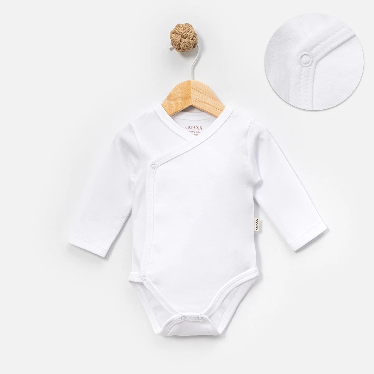 Body A Manica Lunga Unisex 100% cotone