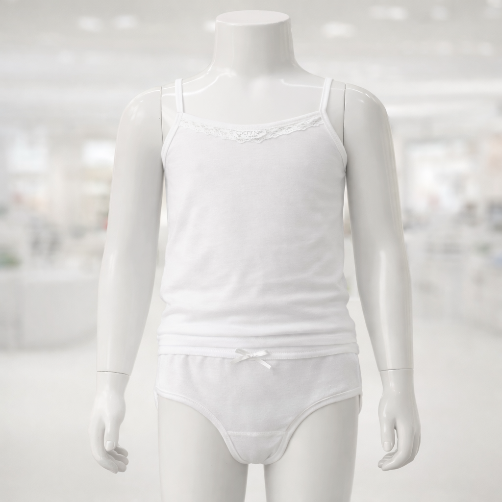 Completo intimo bambina – Canottiera + Slip - MiniMe- color