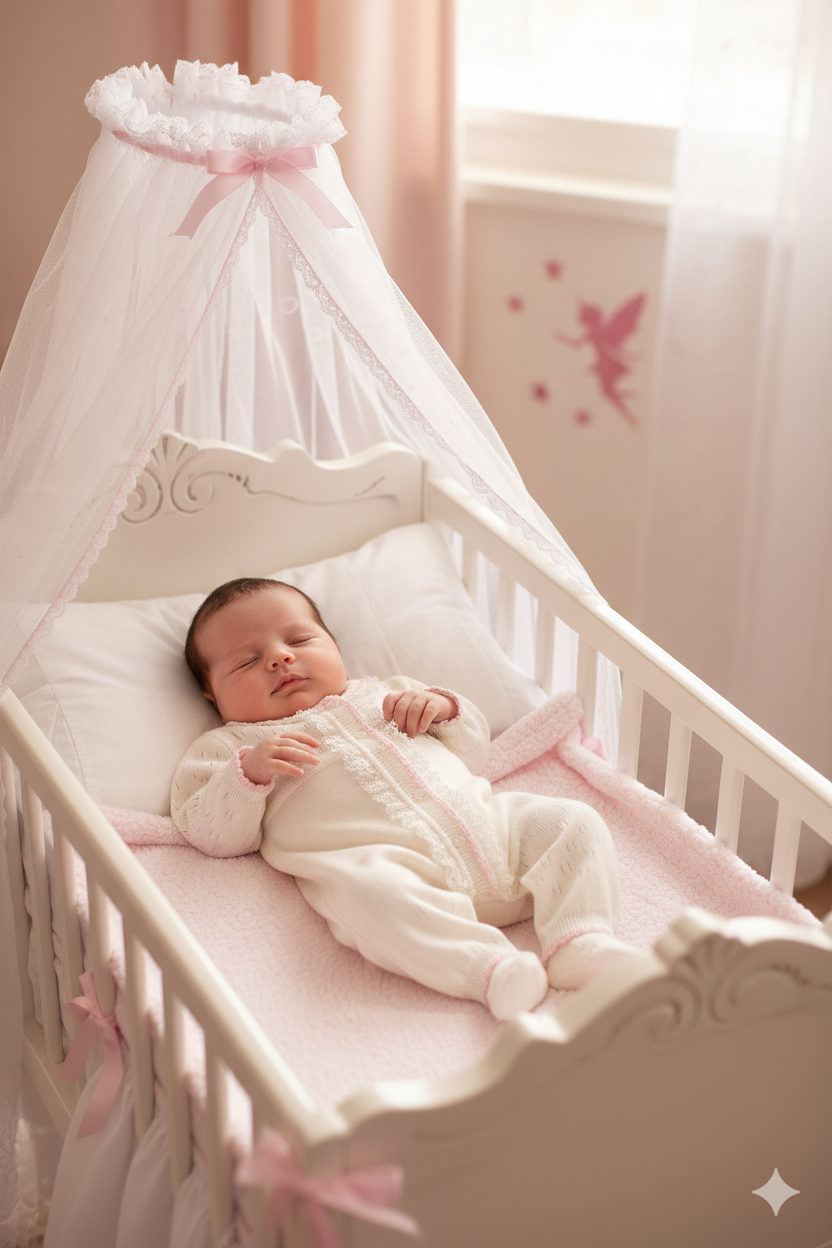 Tutina con Dettagli in pizzo Rosa Confetto