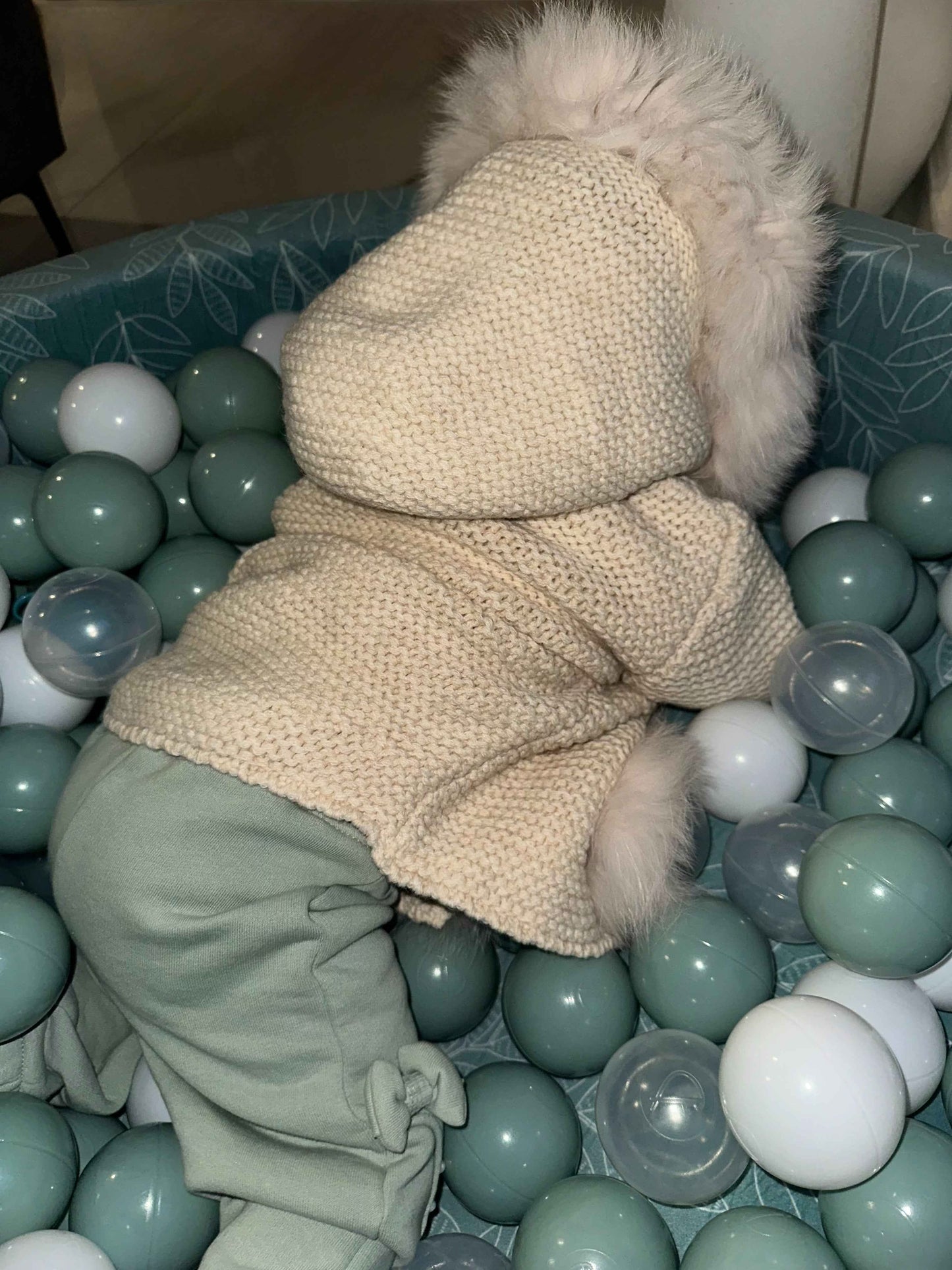 Giubbotto unisex con pelliccia removibile