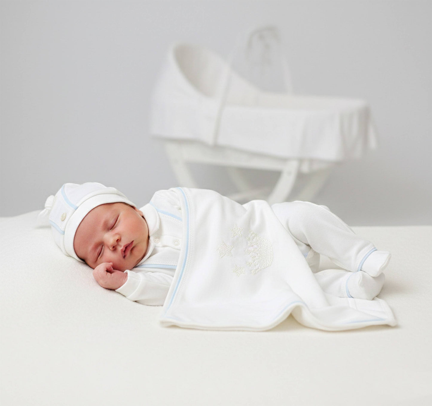 Corredino Nascita Neonato 100% cotone - 9 Pezzi