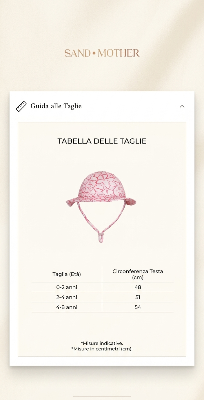 Cappellino con UPF50+ Integrata
