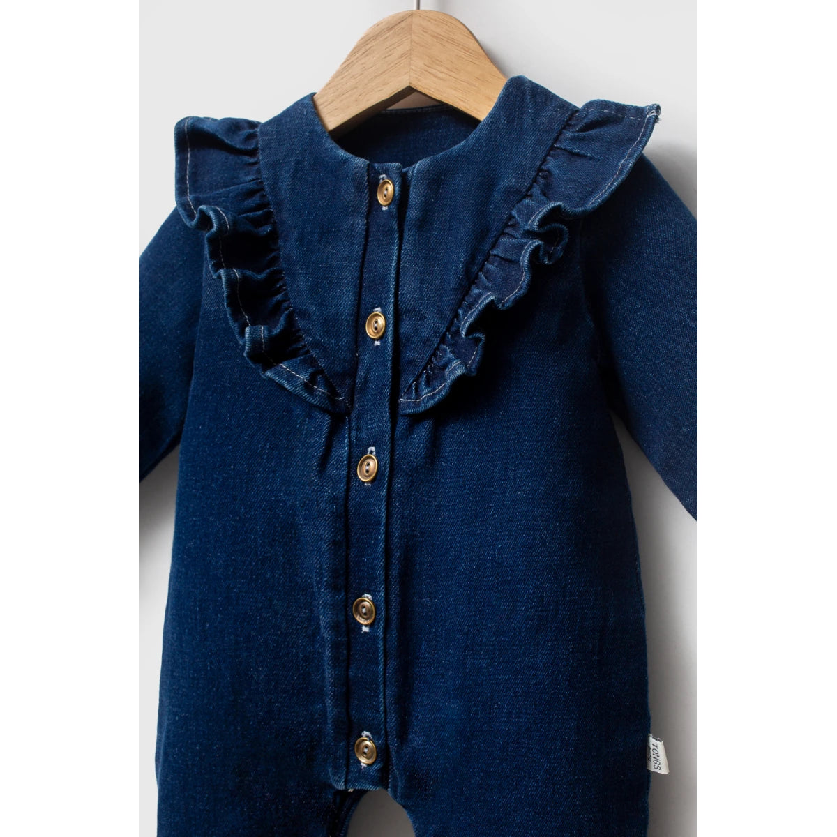 Tutina In Denim Neonata