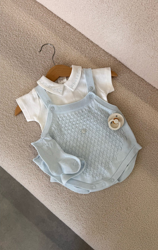 Pagliaccetto Neonato 3 Pezzi 100% Cotone