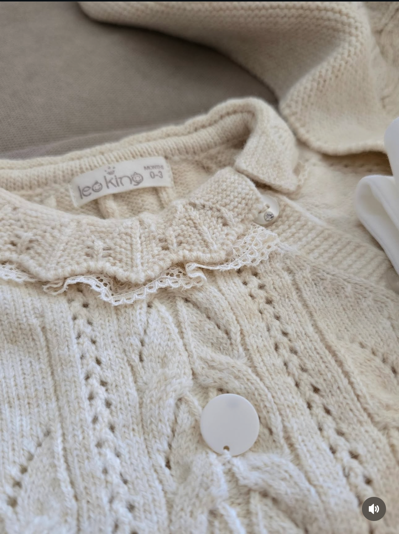 Corredino nascita neonata in lana merino