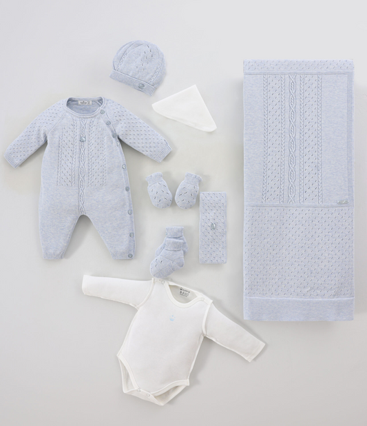 Corredino Nascita Neonato 8 Pezzi 100% Caldo Cotone