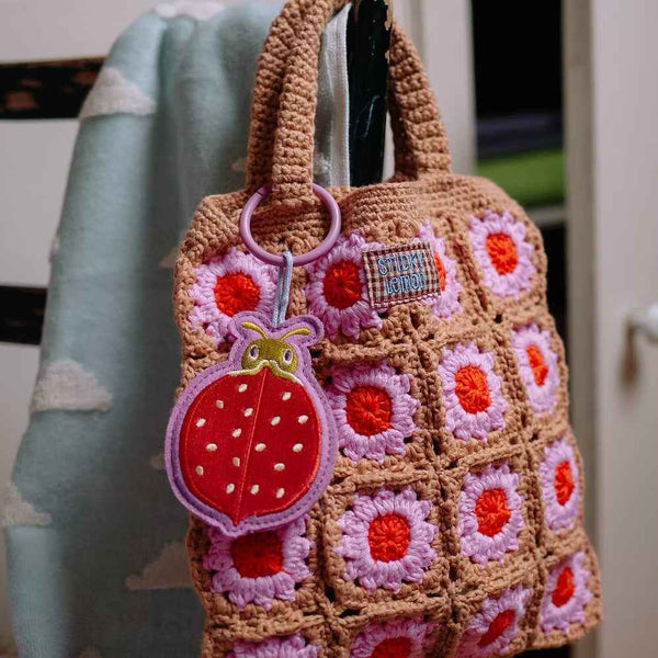 Borsa All’Uncinetto Floreale per Donna e Bambina