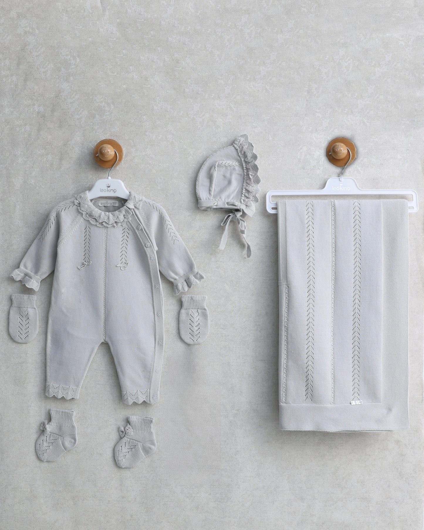 Corredino Nascita Neonata 6 Pezzi 100% Cotone
