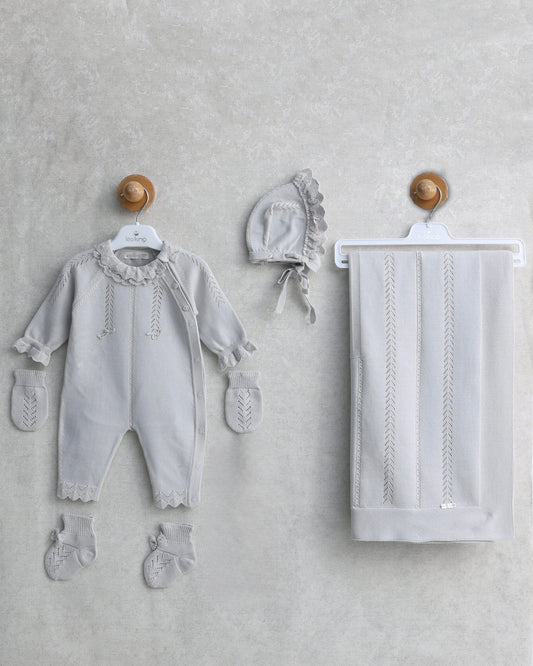 Corredino Nascita Neonata 6 Pezzi 100% Cotone
