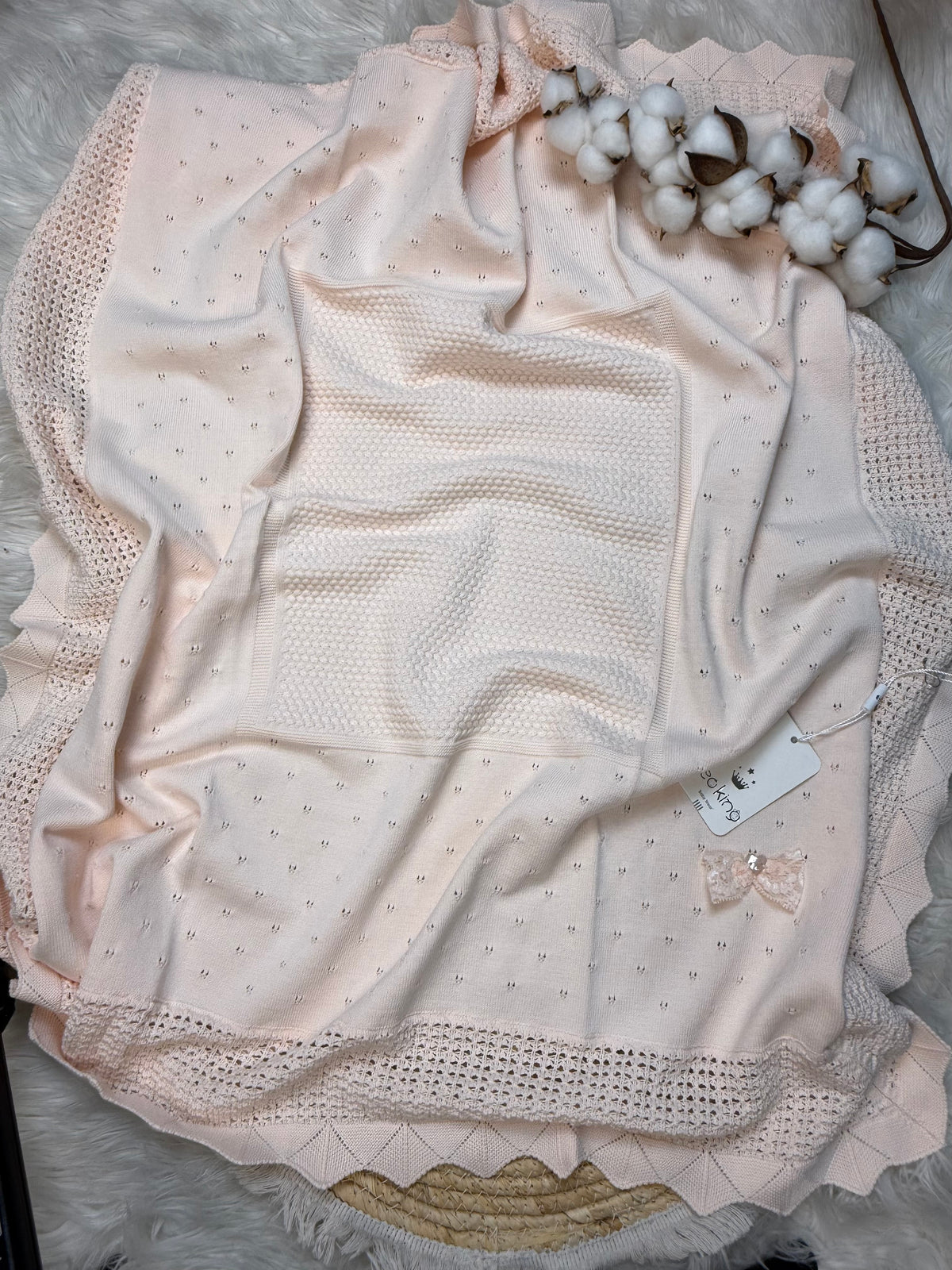 Coperta Neonata 100% Cotone