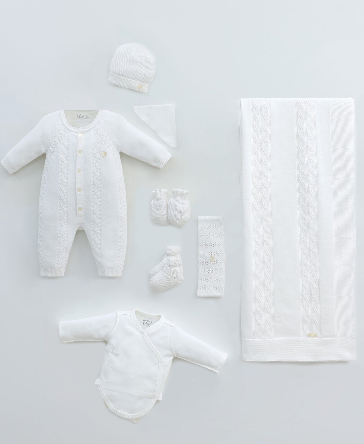 Corredino Nascita 8 Pezzi Unisex 100%cotone