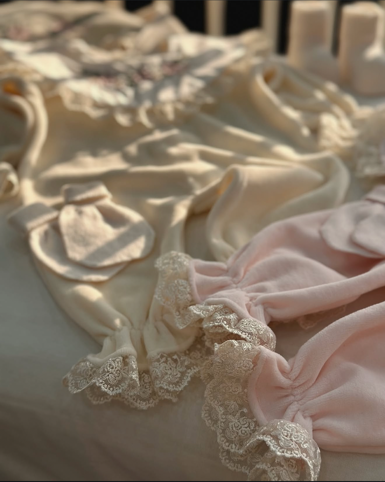 Corredino Nascita Neonata 5 Pezzi 100% Cotone
