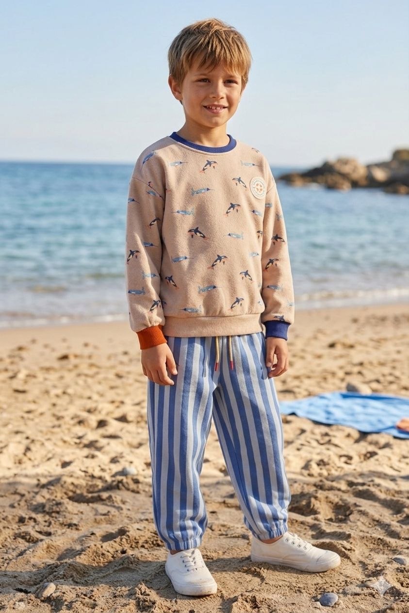 Completo tuta bambino/a in cotone