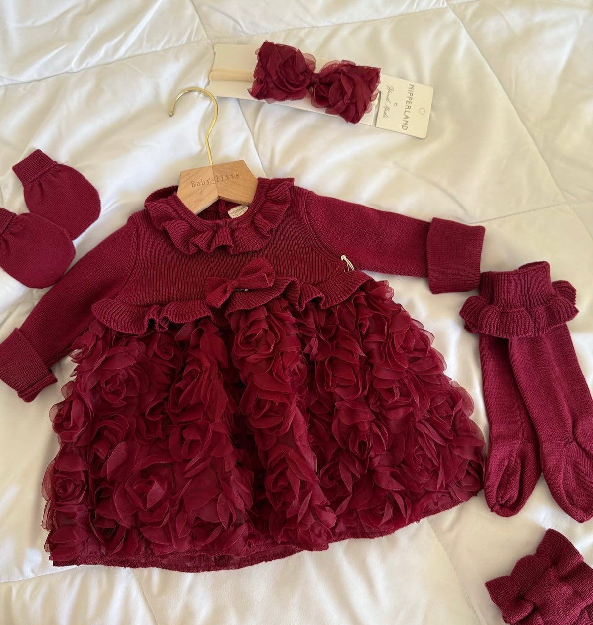 Corredino Nascita Neonata 6 Pezzi 100% Cotone