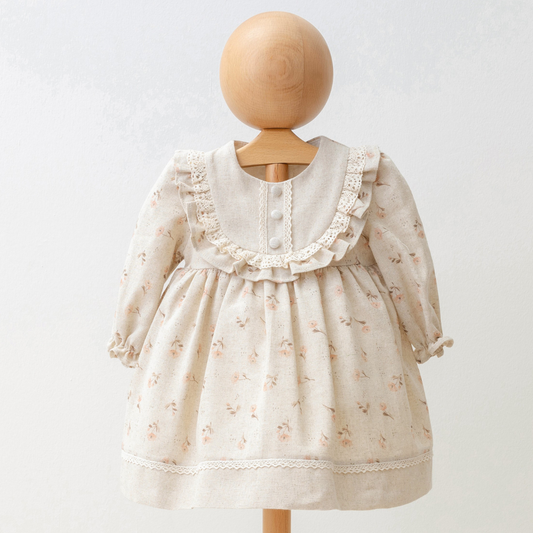 Vestito bambina floreale
