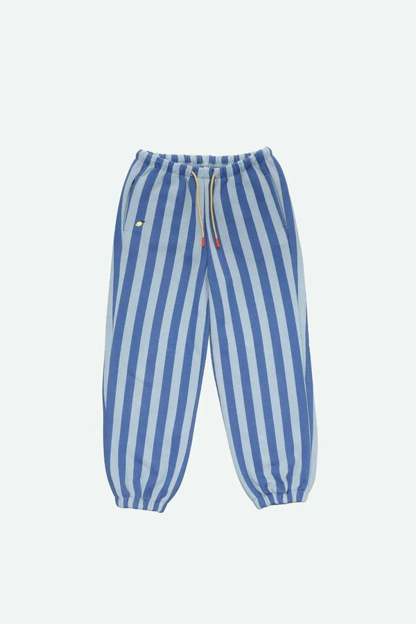 Pantalone in cotone a righe