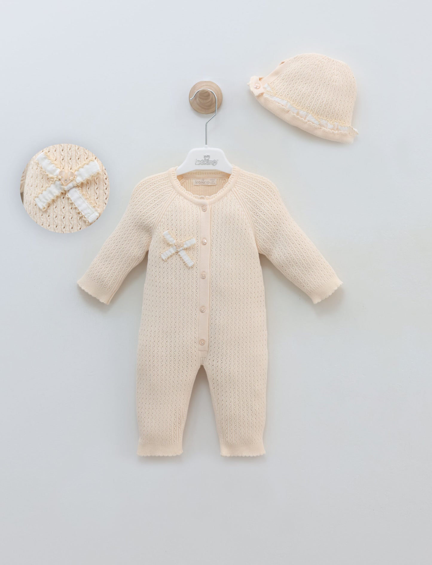 Tutina Neonata con Cappellino Coordinato