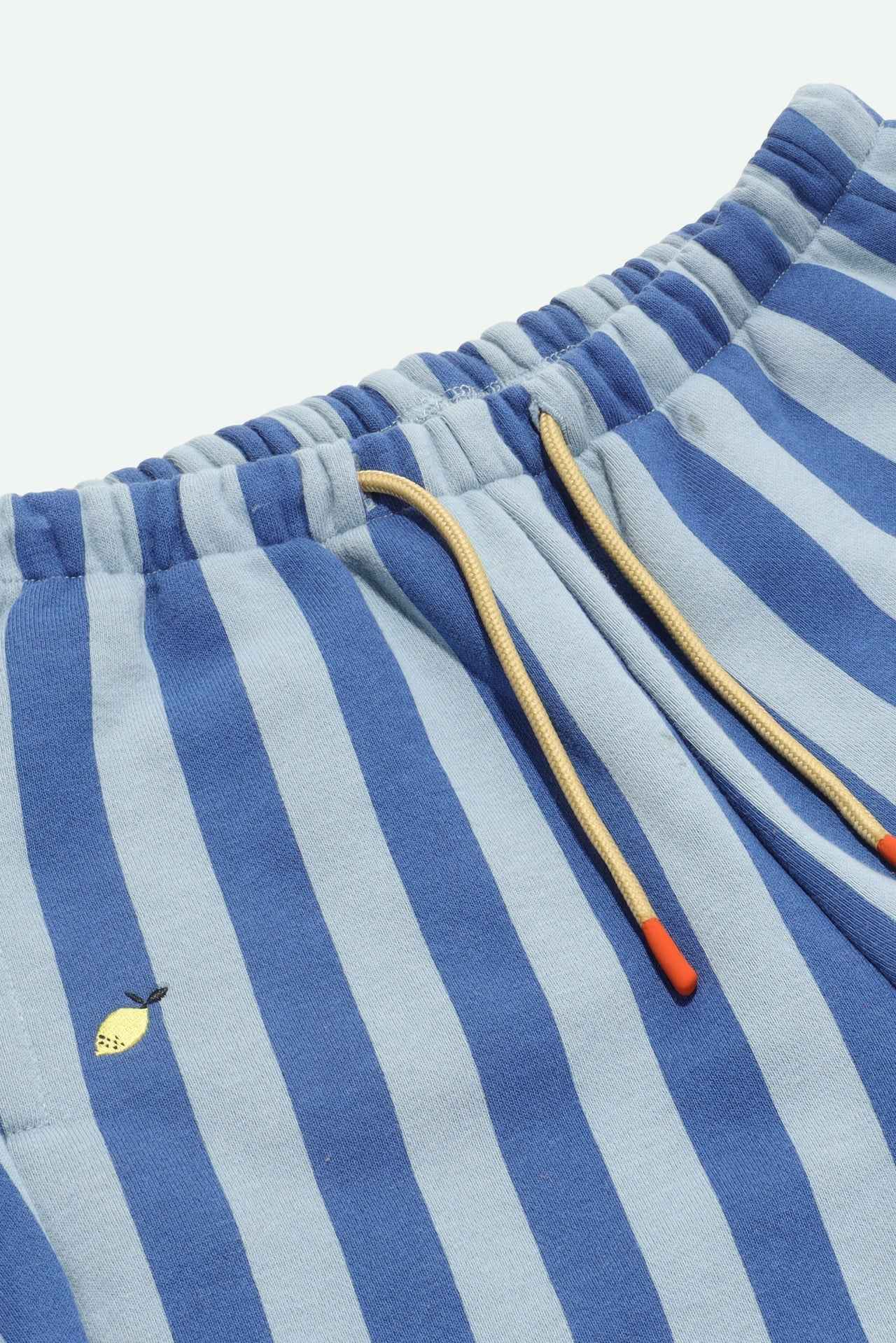 Pantalone in cotone a righe