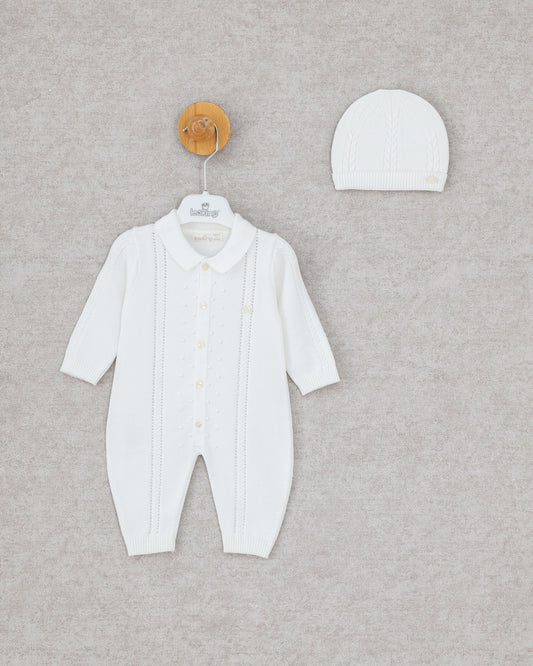 Tutina Neonato/a con cappellino – 100% Cotone Biologico