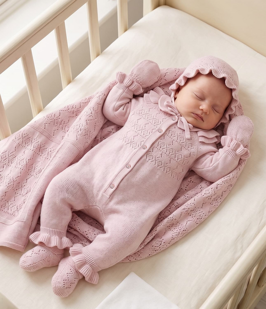Corredino Nascita Neonata 8 Pezzi 100% Caldo Cotone