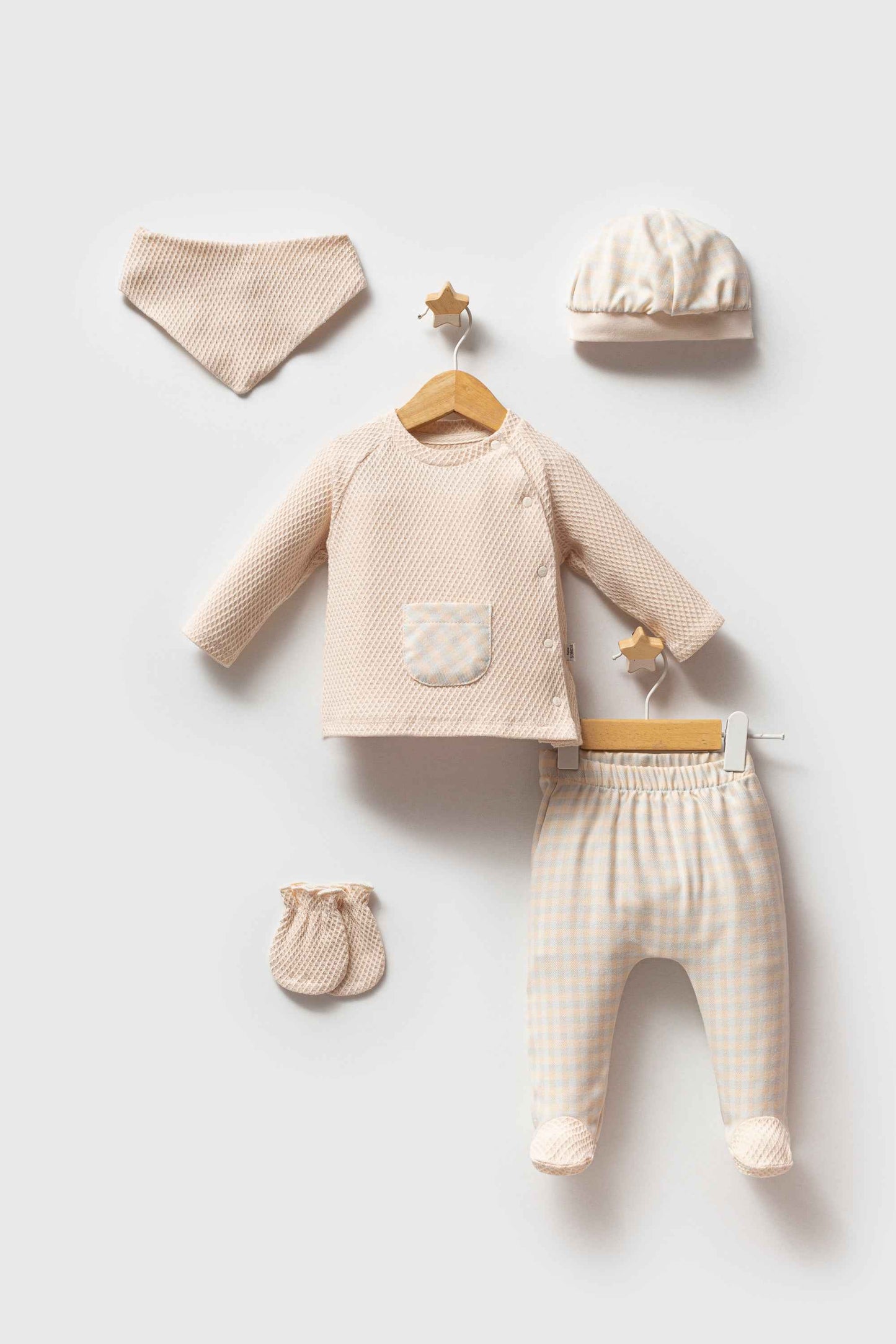 Completo neonato/a cinque pezzi