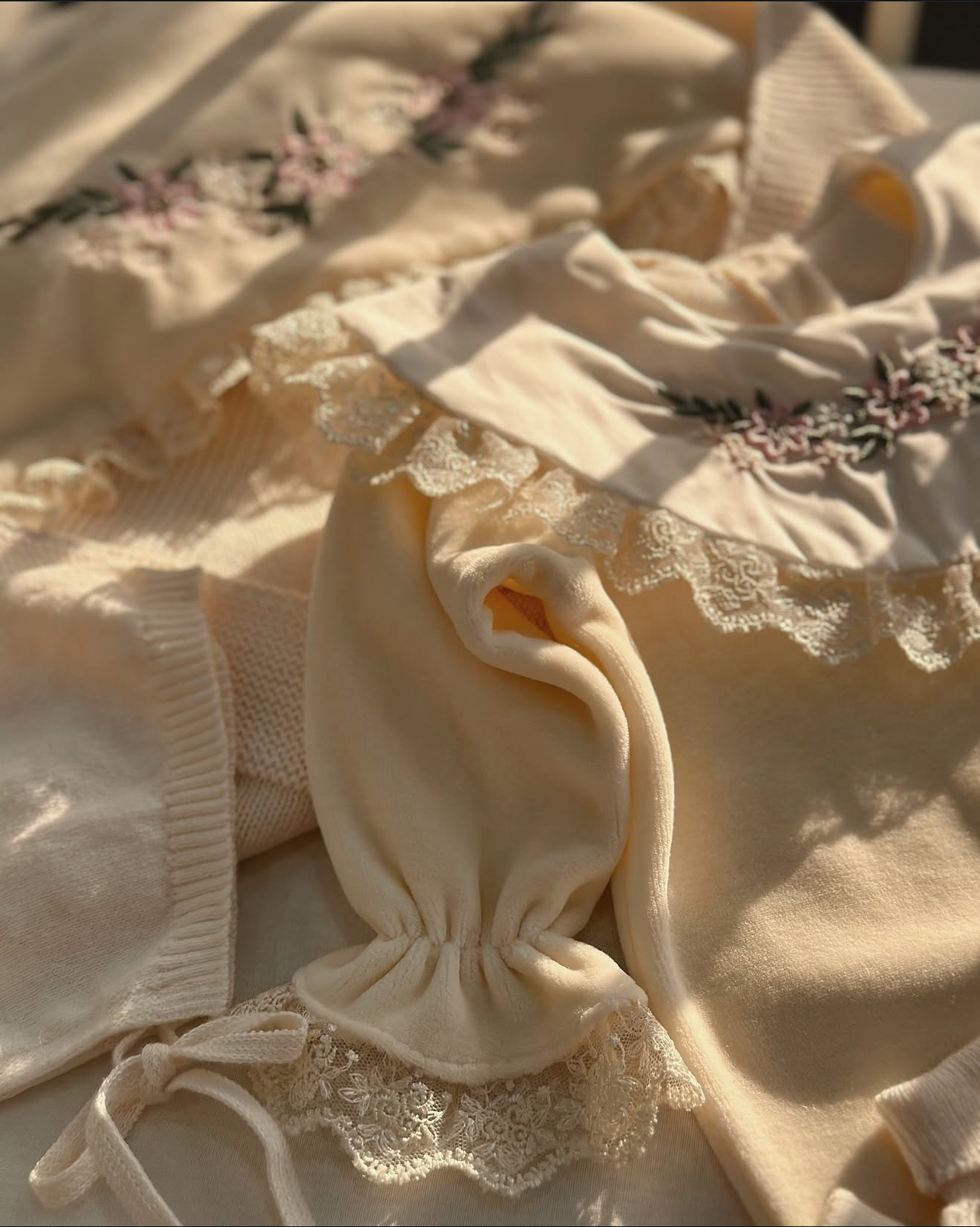 Corredino Nascita Neonata 5 Pezzi 100% Cotone