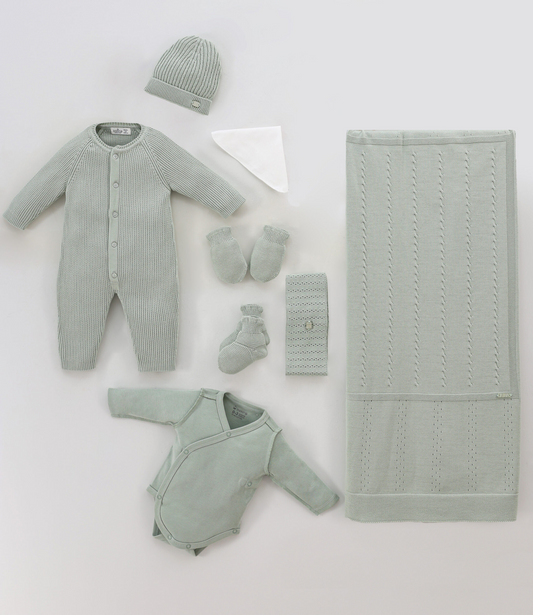 Corredino Nascita Unisex 8 Pezzi 100% Cotone