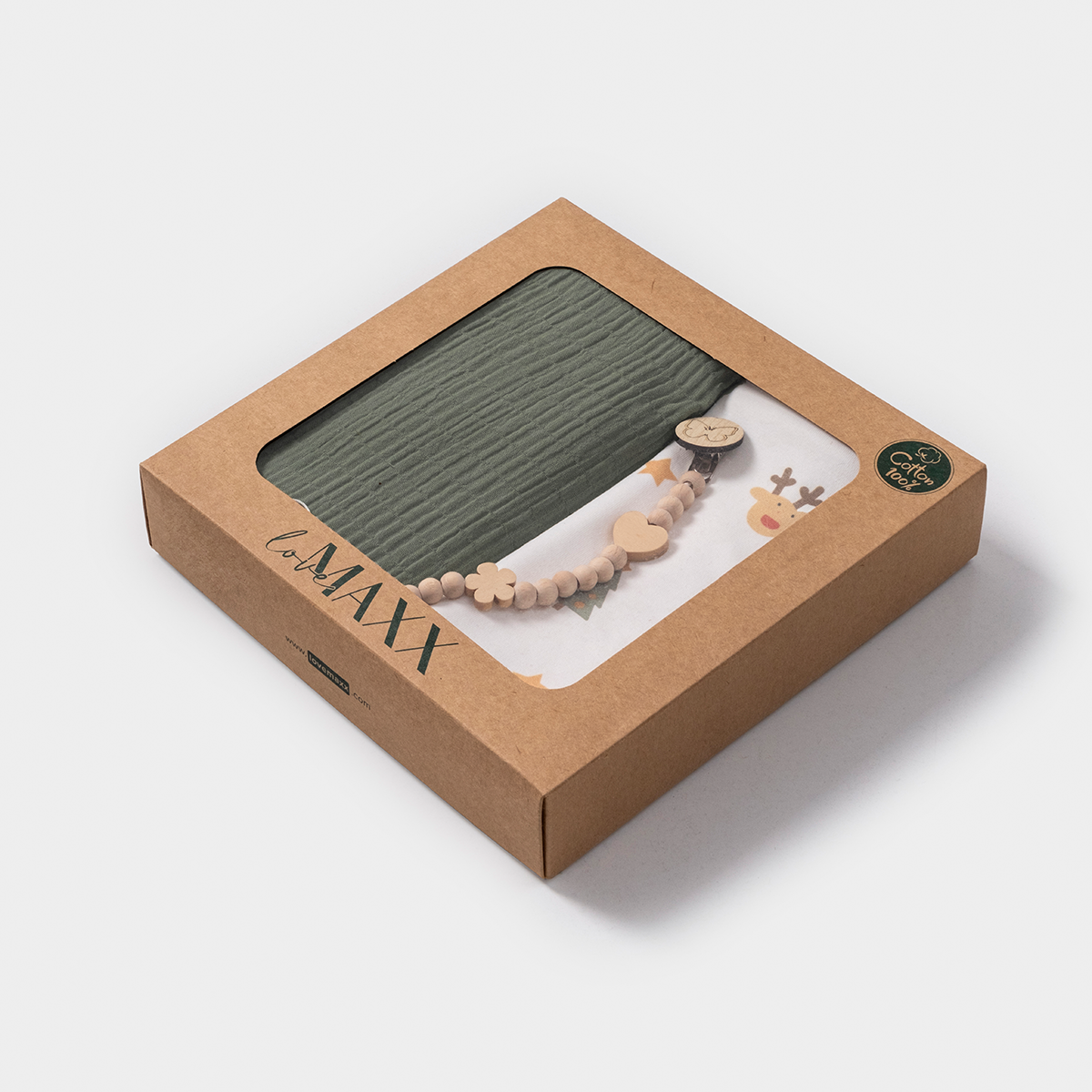 Set di coperte in mussola di cotone