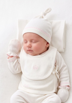 Corredino nascita neonata 6 pezzi 100% cotone