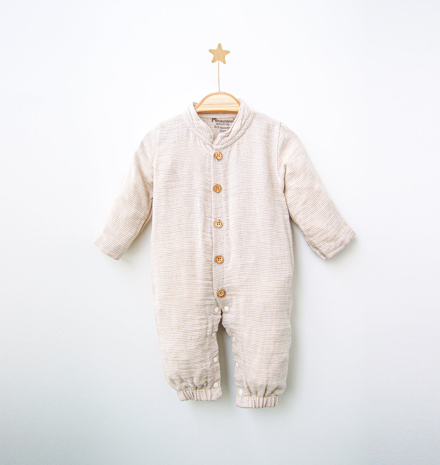 Organic cotton baby onesie