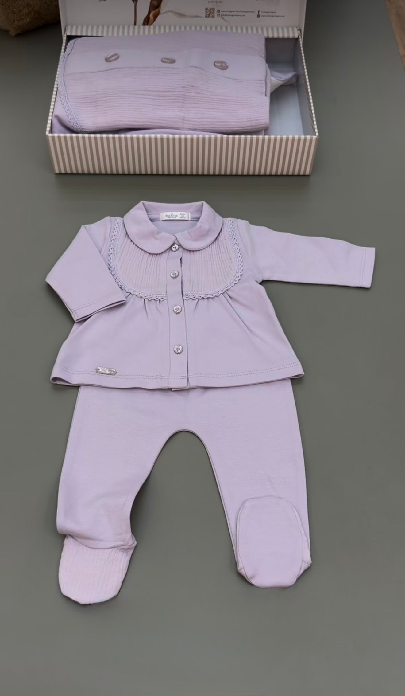 Corredino Nascita - 9 Pezzi 100% Cotone