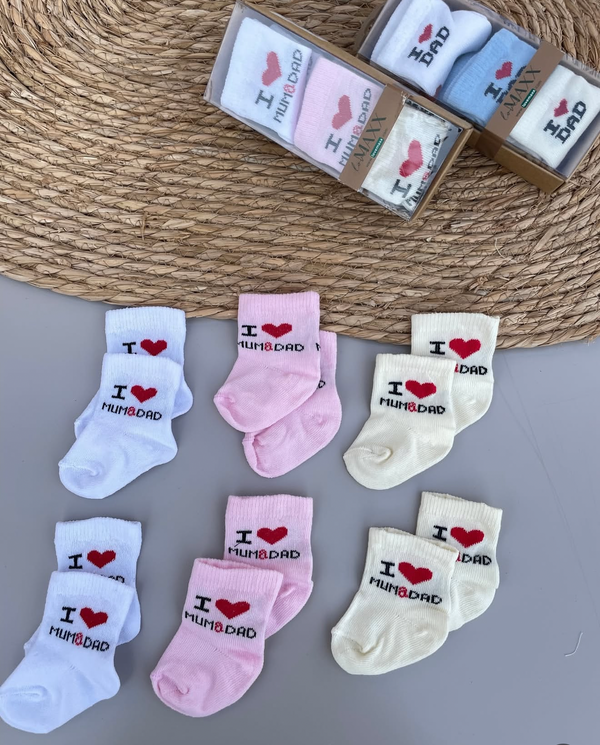 Set Calzini neonata/o - 6 Paia