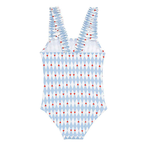 Costume Intero Bambina con UPF50+ integrata