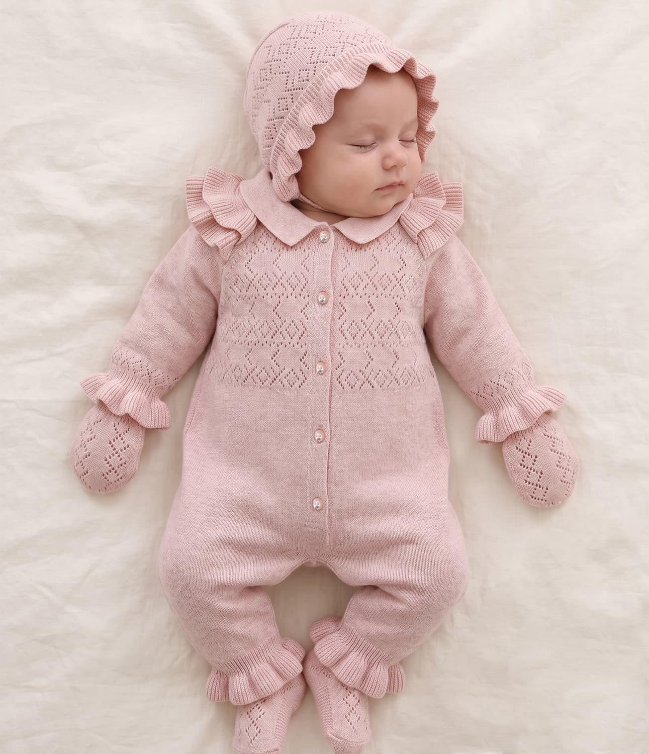 Corredino Nascita Neonata 8 Pezzi 100% Caldo Cotone