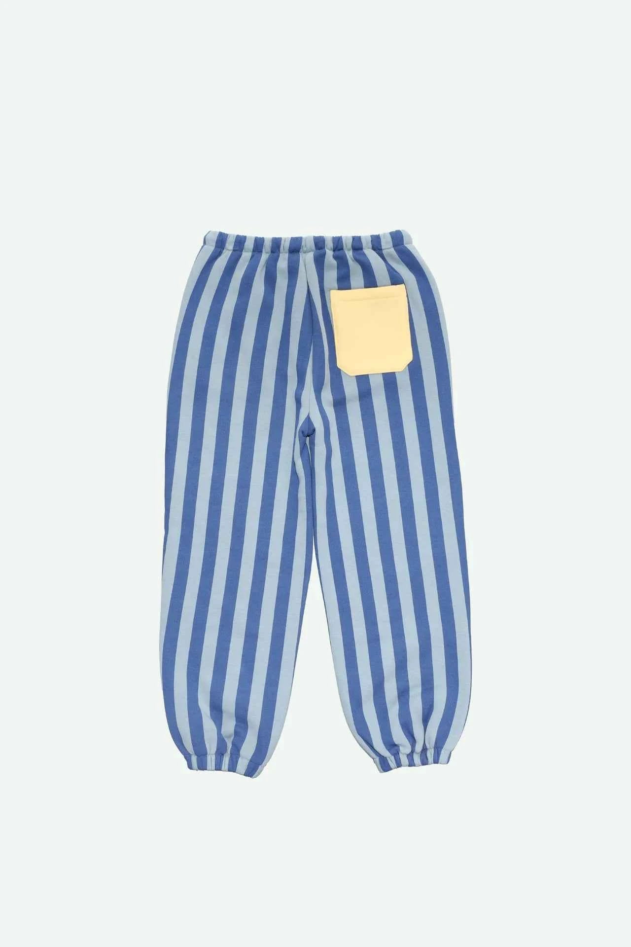 Pantalone in cotone a righe