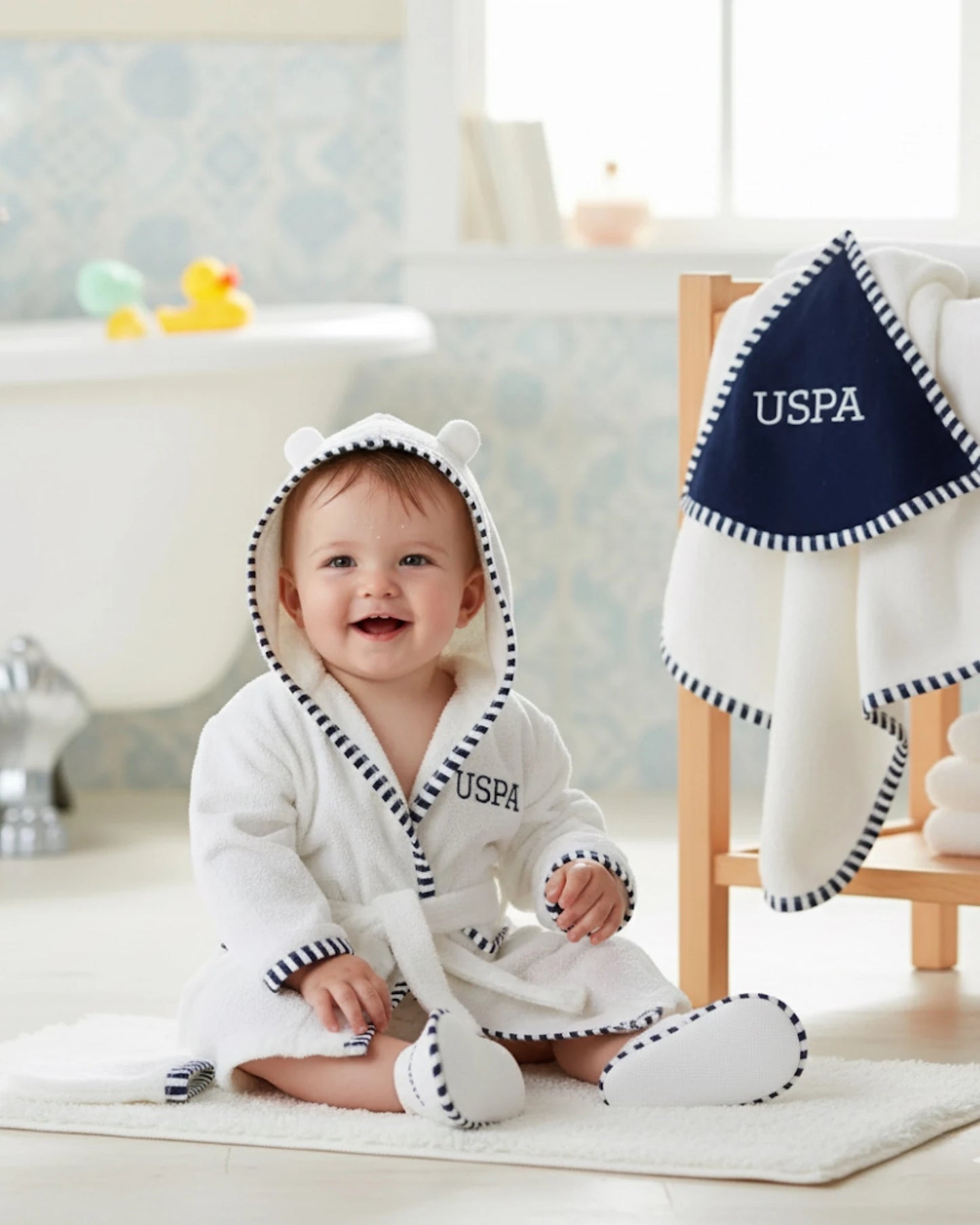 Set bagnetto US Polo neonato